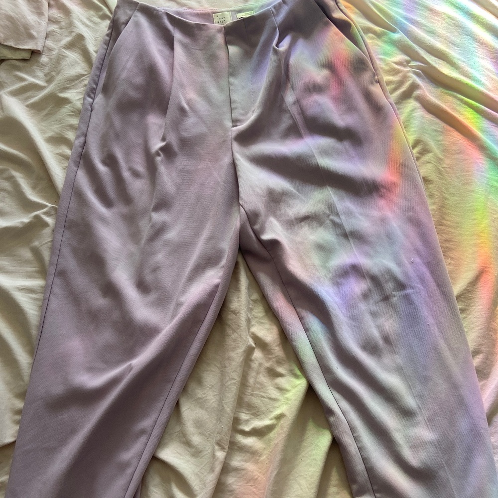 Purple work/dress pants